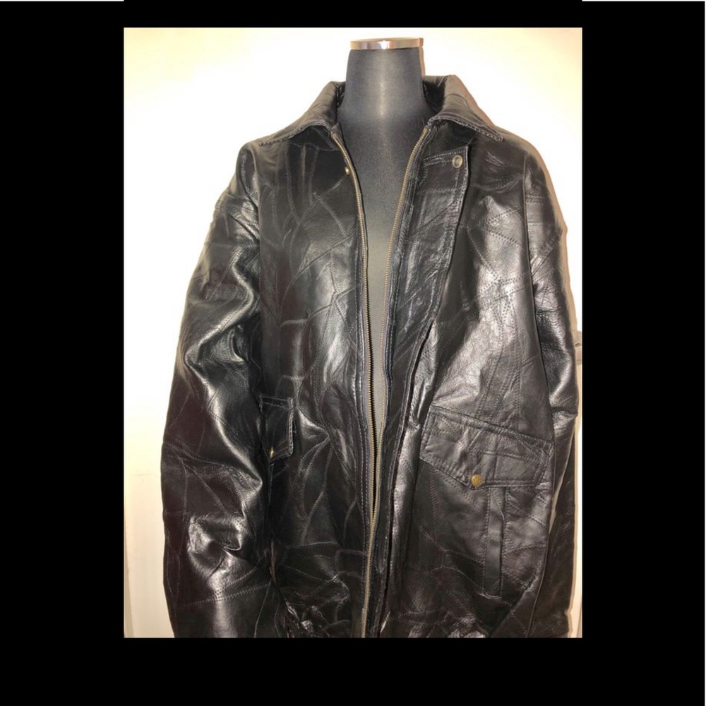 NWT Men’s L Leather Bomber Jackets.Butter Soft lth